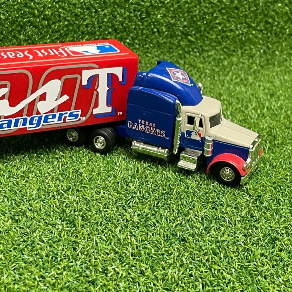 Peterbilt Texas Rangers First Season of the New Millennium Truck Trailer Toy